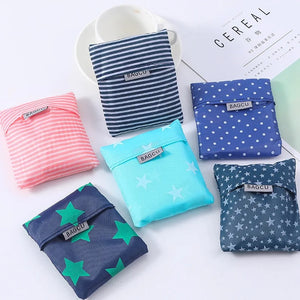 |ノベルティ用品 | 耐久性抜群！折りたたみエコバッグ6個セット