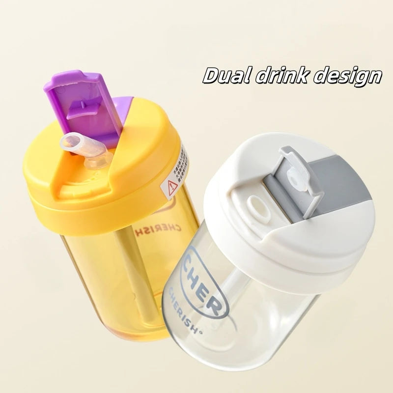 |イベント・ノベルティ用品 | かわいい子供用ストロー付きウォーターボトル |330ml