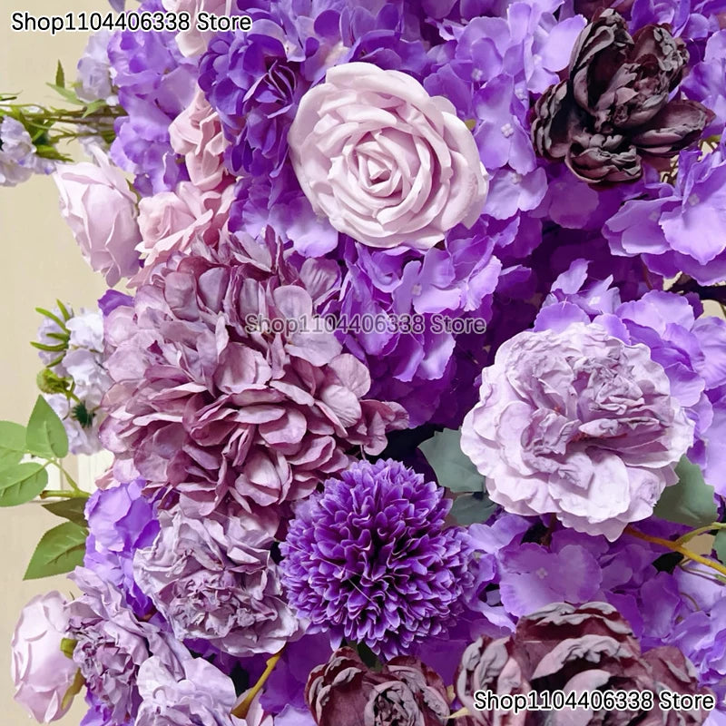 ロマンティックパープル フラワーデコレーション