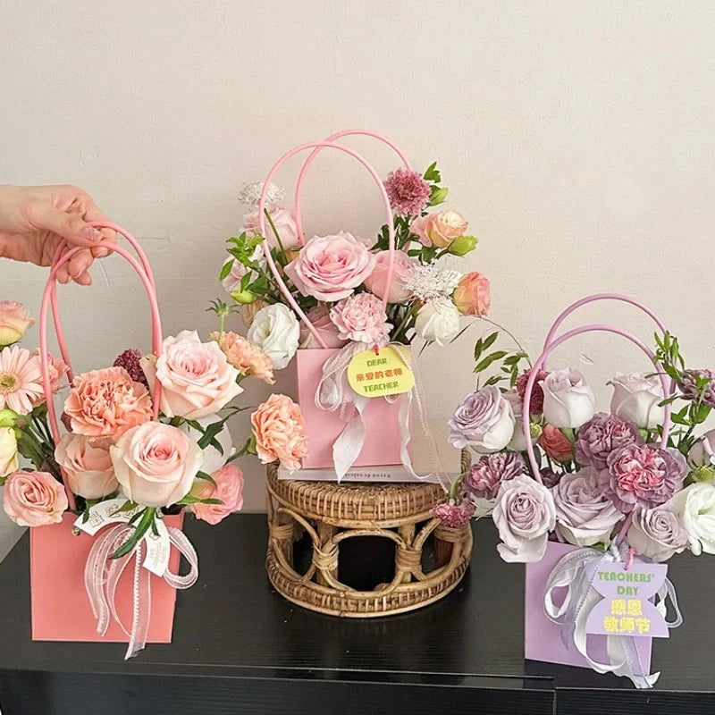 |ノベルティ用品 | 防水フラワーギフト用ハンドバッグ