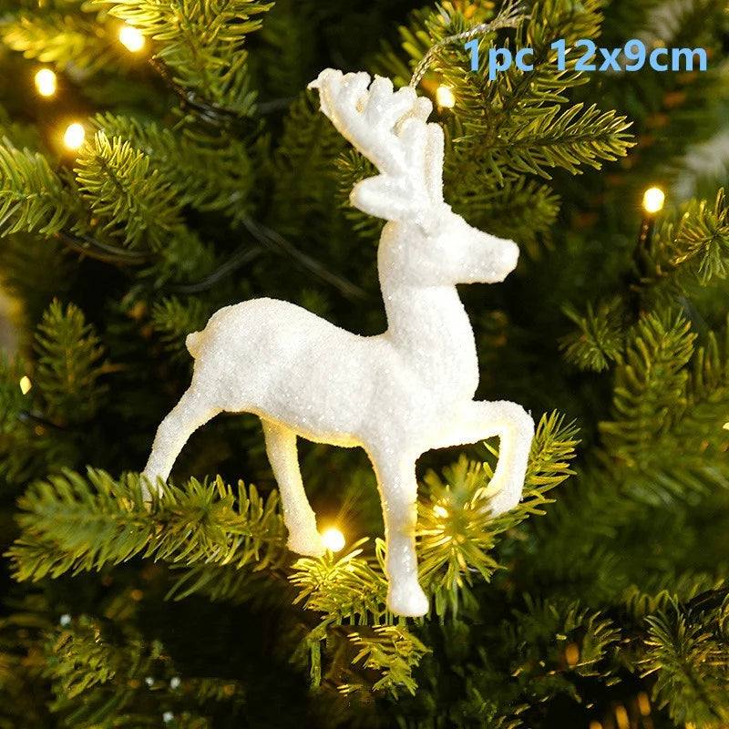 イベント・クリスマス装飾｜ツリーに映える！ホワイトオーナメントシリーズ(1pc～3pcs)