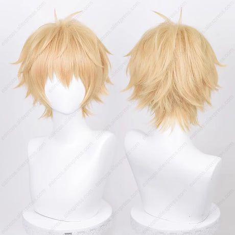 イベント・ハロウィングッズ｜デンジ風コスプレ用 耐熱ウィッグ（30c）