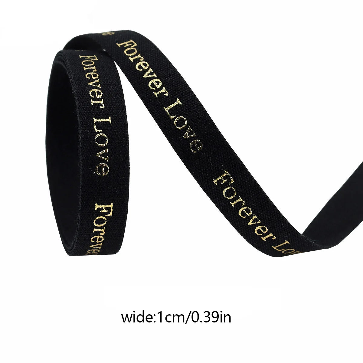 バレンタインデー用ハート柄片面プリントリボン