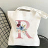 |ノベルティ用品 | イニシャルプリントトートバッグ | 35×40c