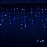 イベント・クリスマス装飾｜屋外用LED滝型ストリングライト(幅4m)