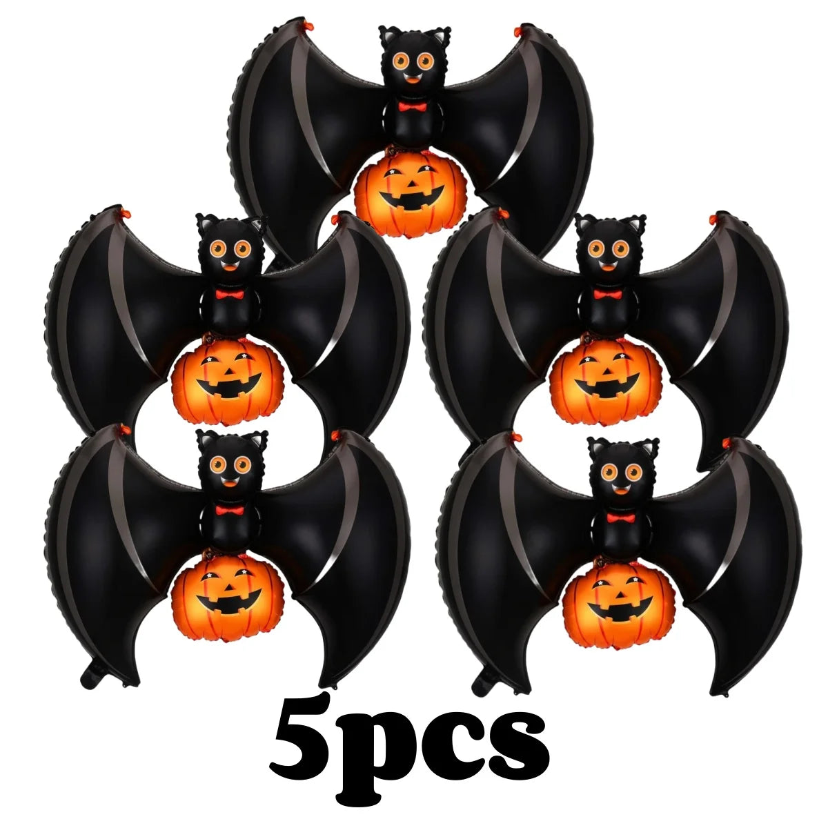 イベント・ハロウィン装飾｜こうもり＆クモ型バルーンセット(1～20個)