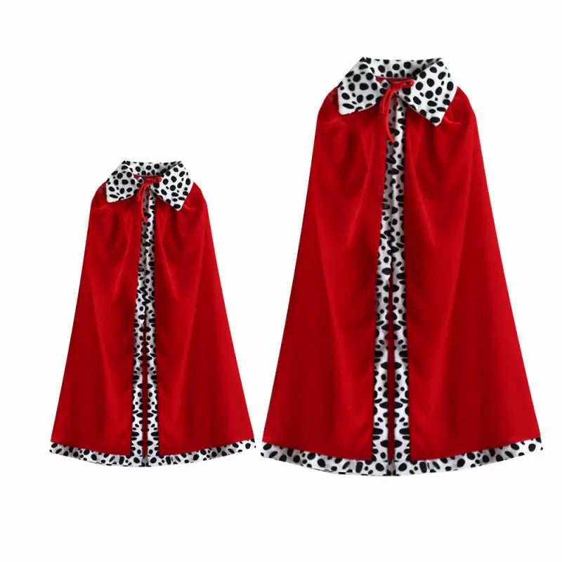 イベント・クリスマスグッズ｜キングレッドマント＆王冠コスチュームセット