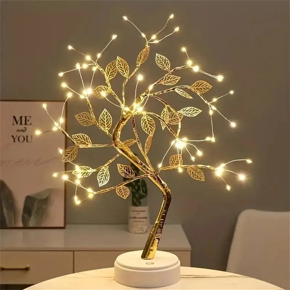 イベント・パーティー装飾｜LEDツリーテーブルランプ (高さ30cm)