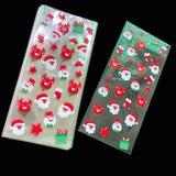 イベント・クリスマス装飾｜ギフト用 ビニール製バッグ (50枚セット)