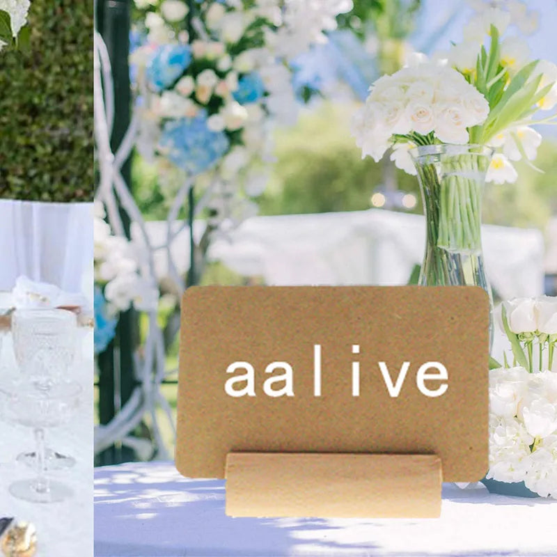 イベント・結婚式装飾｜木製カードホルダーセット