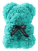 ローズテディベア 造花 ギフトセット