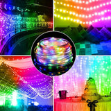 イベント・クリスマス装飾｜Bluetooth対応  LEDデコレーションライト(2m～40m)