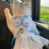 イベント・パーティーグッズ｜蝶結びデザインの猫用ハーネスリーシュ
