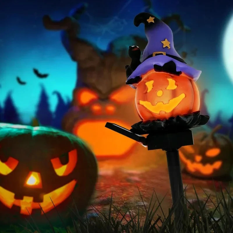 イベント・ハロウィングッズ｜ソーラーハロウィンゴーストライト 屋外用防水デコレーション