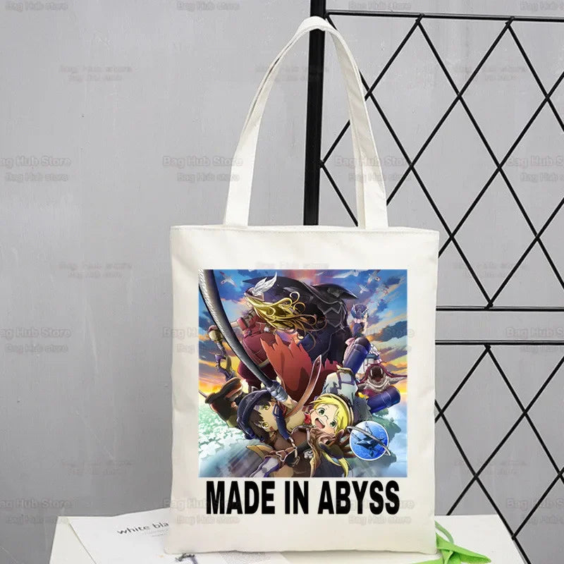 |ノベルティ用品 | メイドインアビス キャンバストートバッグ | 34×38c