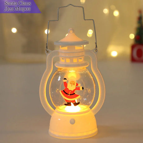 イベント・クリスマス装飾｜LEDクリスマスランタン型ポータブルライト