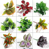 人工植物のデスクトップ装飾・フェイクグリーンの植物アクセサリー・プラスチックの花・屋外装飾