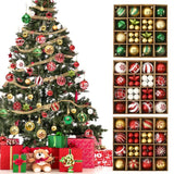 イベント・クリスマス装飾｜ボールオーナメント48個セット