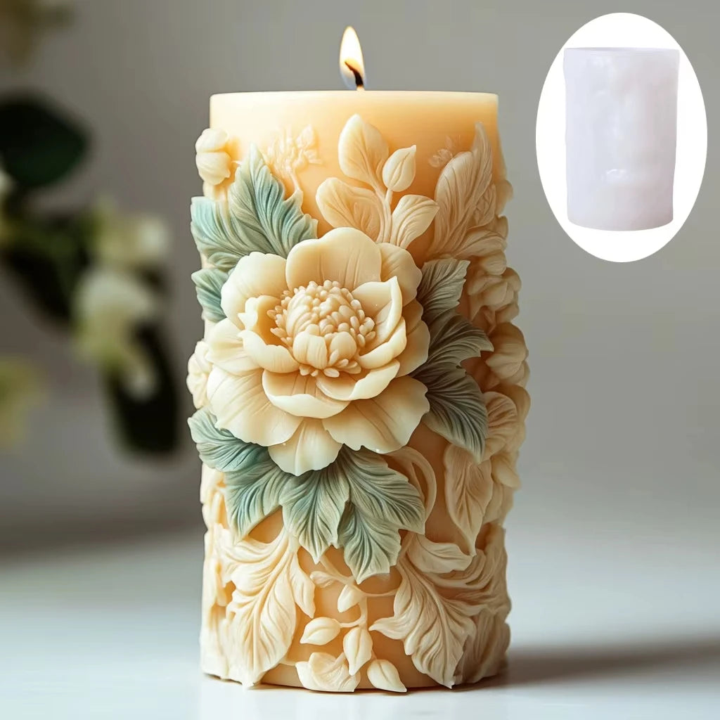 クラフト・DIY用｜ハンドメイドキャンドル用 繊細な花型