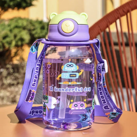 |イベント・ノベルティ用品 | 子供用ストロー付きポータブルシッピーカップ | 650ml
