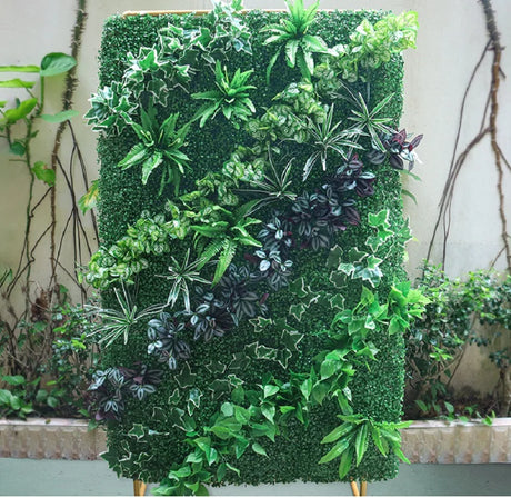人工植物・ヤシの葉・背景・アクセサリー