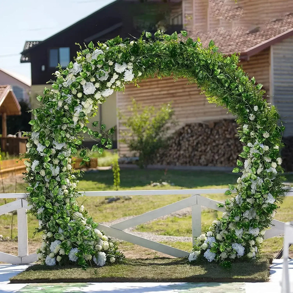 2M・人工グリーンつる植物・壁掛け・フェイク植物