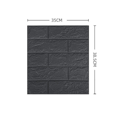 【DIY用】レンガ風ステッカー 35x38.5cm(5pcs/15pcs/30pcs）