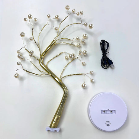 イベント・クリスマス装飾｜USB/電池対応LED卓上ツリーランプ
