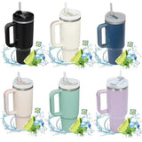 |イベント・ノベルティ用品 | ハンドルストロー付ステンレス断熱ボトル | 1200ml