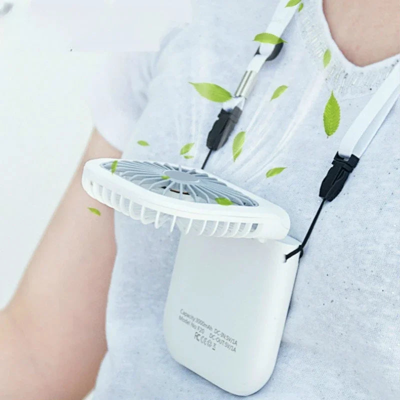 |イベント・ノベルティ用品 | 折りたたみ式 ポータブル3in1ネックファン