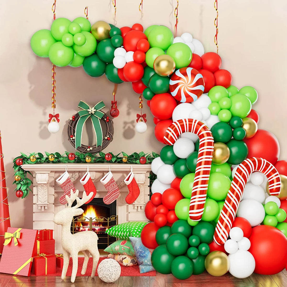 イベント・クリスマス装飾｜デコレーション バルーンアーチセット