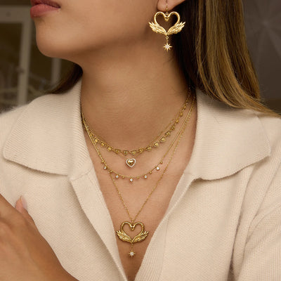 ロマンティック スワンジュエリーセット レディース｜誉PRINTING