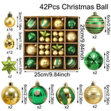イベント・クリスマス装飾｜ボールオーナメント48個セット