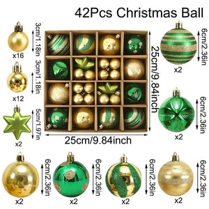 イベント・クリスマス装飾｜ボールオーナメント48個セット