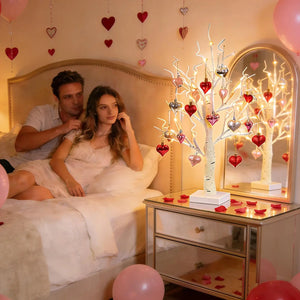 USB＆バッテリー式LEDバーチツリーライト