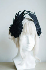 イベント・ハロウィングッズ｜エンジェル風ヘアクリップ