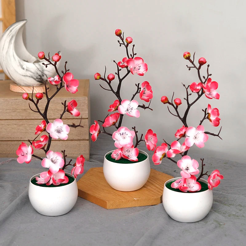 30cm人工観葉植物ミニ盆栽デコレーション