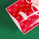 イベント・クリスマス装飾｜ビニール製 クリスマス柄ギフト用バッグ(20個/50個)