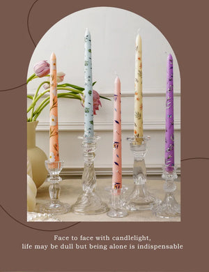 ヨーロピアンスタイルのロングキャンドル