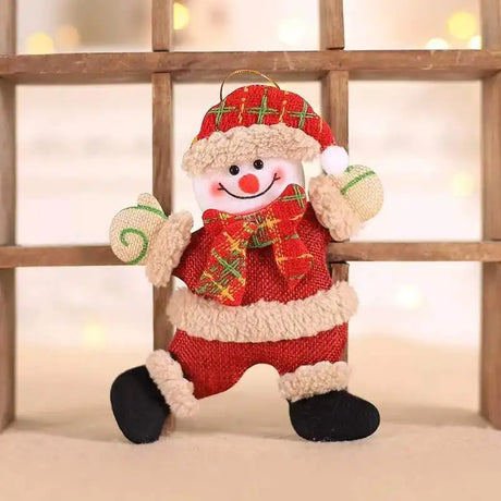 イベント・クリスマス装飾｜可愛い！クリスマスぬいぐるみオーナメント(4個セット)