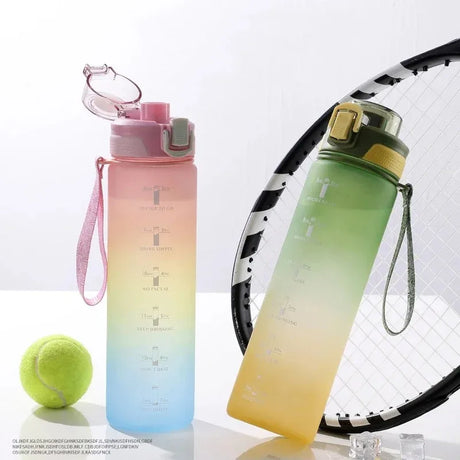 |イベント・ノベルティ用品 | タイムマーカー付きグラデーションウォーターボトル | 1000ml