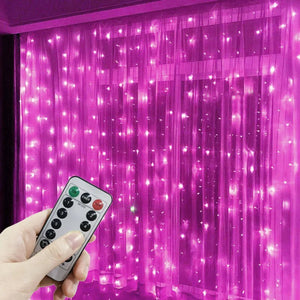 イベント・クリスマス装飾｜LEDカーテンライト USB接続(幅3M/6M)