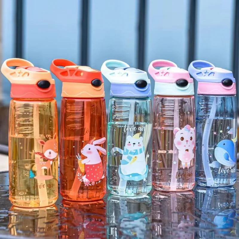 |イベント・ノベルティ用品 | ストロー付き子供用ウォーターボトル | 500ml