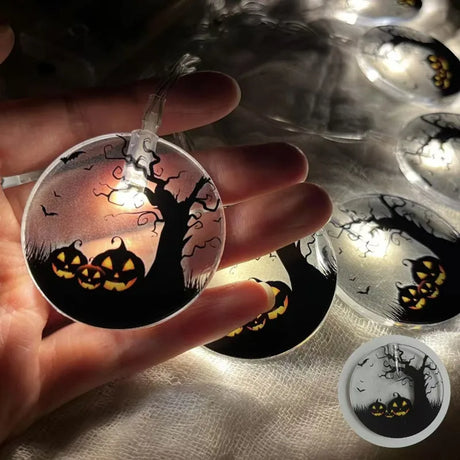イベント・ハロウィン装飾｜電源えらべるLEDデコレーションライト(1.5M/3M/6M)