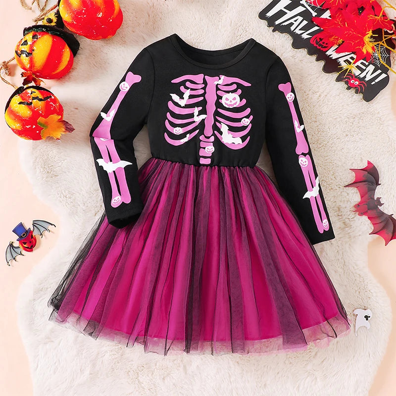 イベント装飾・ハロウィングッズ｜光るハロウィンパーティードレス（100c～150c)