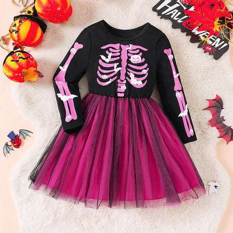 イベント装飾・ハロウィングッズ｜光るハロウィンパーティードレス（100c～150c)