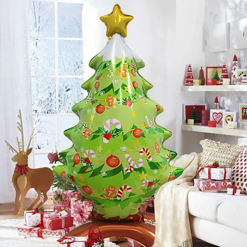 イベント・クリスマス装飾｜4Dスタンディングクリスマスツリーバルーン