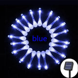 ソーラーLEDストリングライト（屋外用）