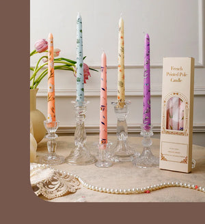 ヨーロピアンスタイルのロングキャンドル