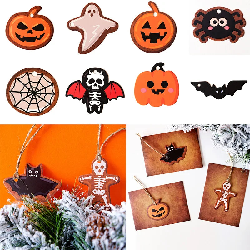 イベント・ハロウィングッズ｜ハロウィン用ギフトタグ50枚セット